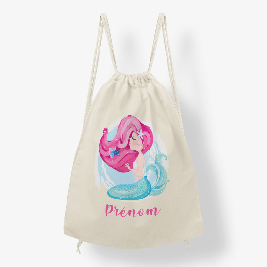 Mochila personalizada - Sirena
