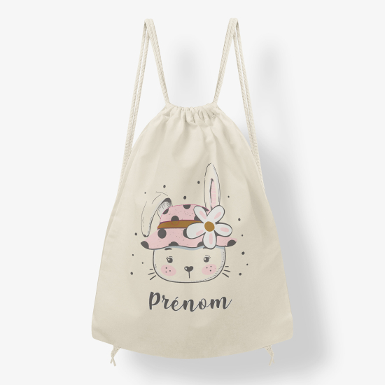 Mochila personalizada - Sombrero conejo