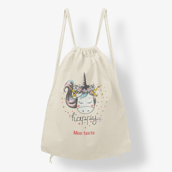 Mochila personalizada - Unicornio