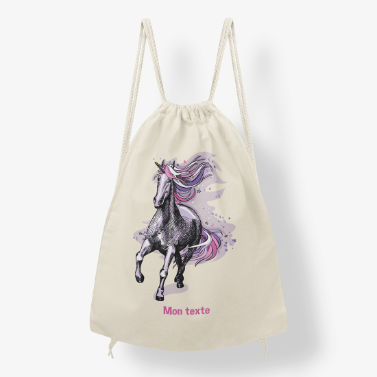 Mochila personalizada - Unicornio