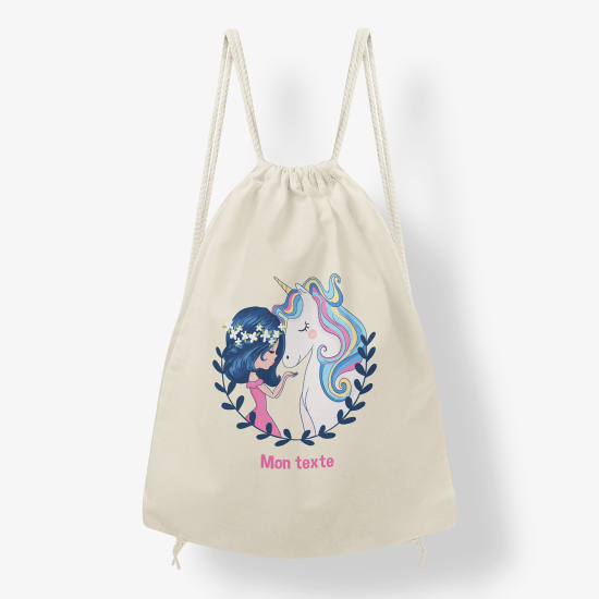 Mochila personalizada - Unicornio