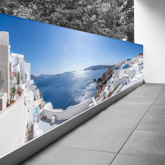 Pantalla de privacidad para balcón - 100x277 cm - Santorini