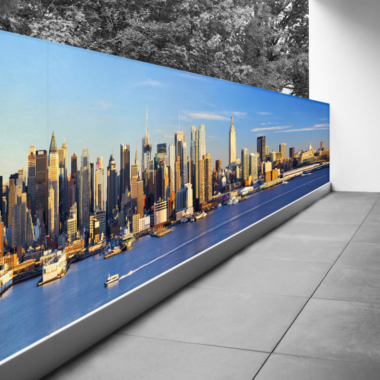Pantalla de privacidad para balcón - 90x405 cm - Nueva York