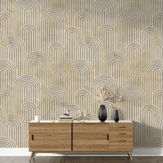 Papel pintado con motivos XL - Diseño de arcos