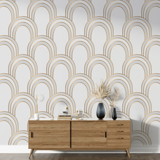 Papel pintado con motivos XL - Diseño de arcos