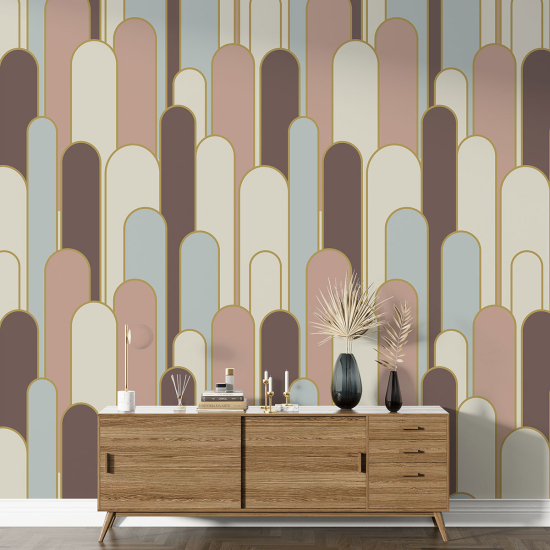 Papel pintado con motivos XL - Diseño de arcos