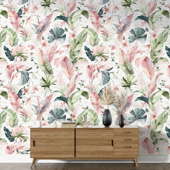 Papel pintado con motivos XL - Motivo botánico