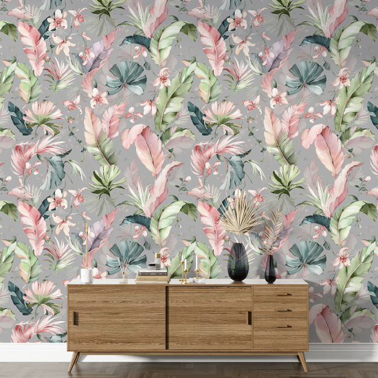 Papel pintado con motivos XL - Motivo botánico