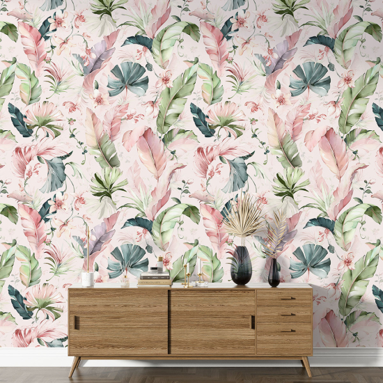 Papel pintado con motivos XL - Motivo botánico