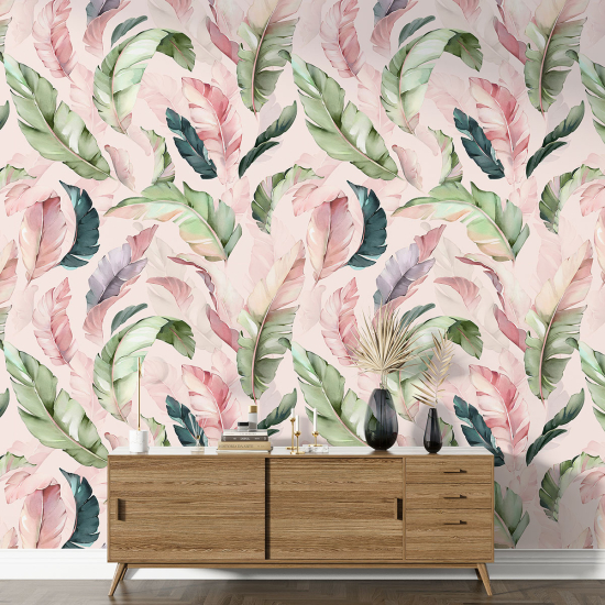 Papel pintado con motivos XL - Motivo botánico