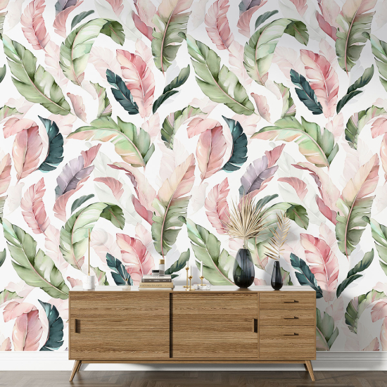 Papel pintado con motivos XL - Motivo botánico