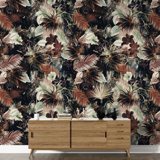 Papel pintado con motivos XL - Motivo botánico