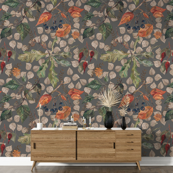 Papel pintado con motivos XL - Motivo botánico