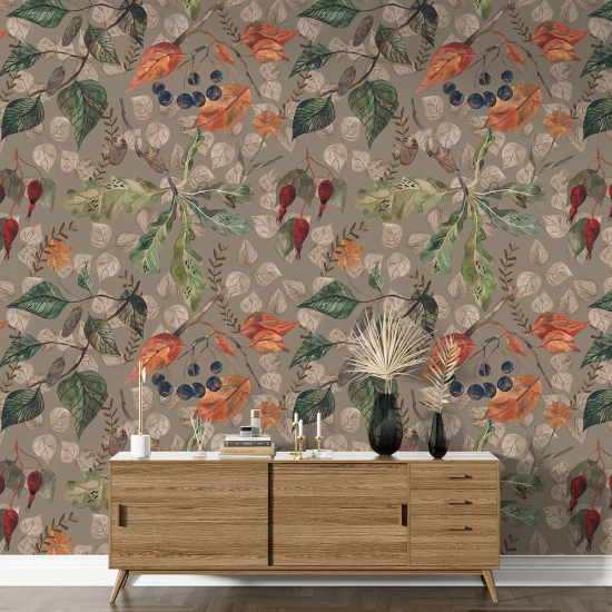 Papel pintado con motivos XL - Motivo botánico