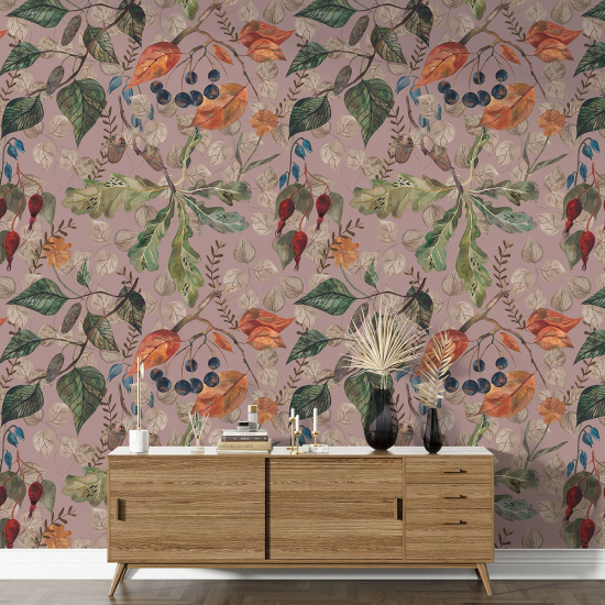 Papel pintado con motivos XL - Motivo botánico