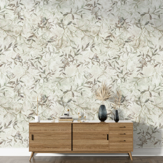 Papel pintado con motivos XL - Motivo botánico
