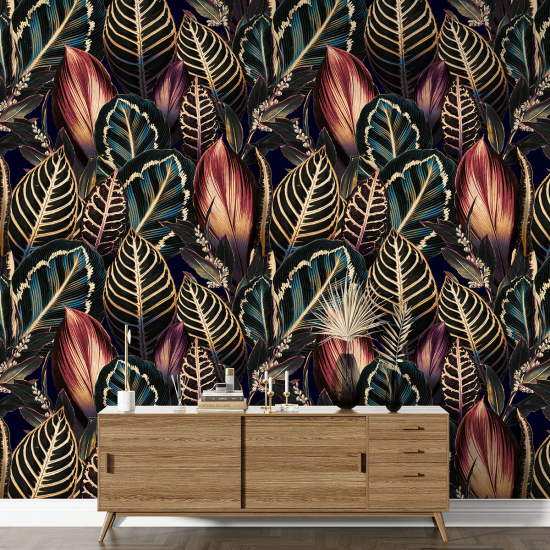 Papel pintado con motivos XL - Motivo botánico