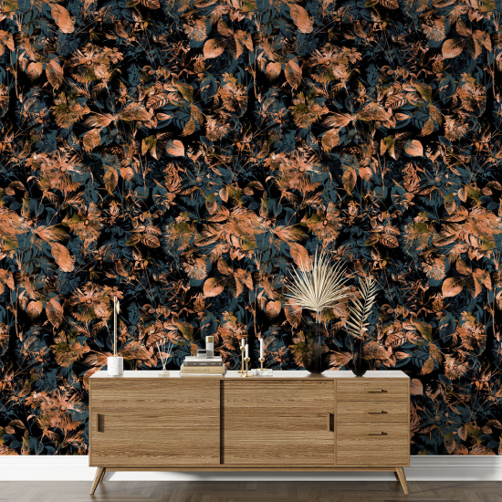 Papel pintado con motivos XL - Motivo botánico