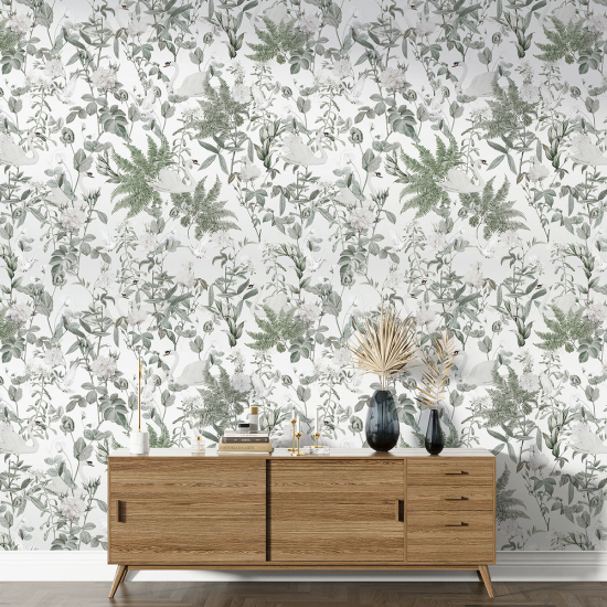 Papel pintado con motivos XL - Motivo botánico