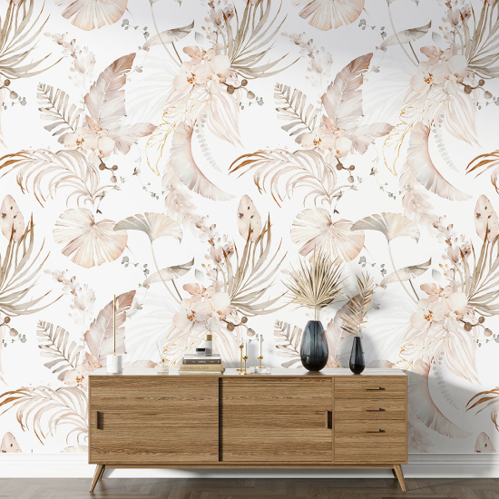 Papel pintado con motivos XL - Motivo botánico