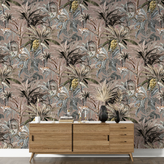 Papel pintado con motivos XL - Motivo botánico