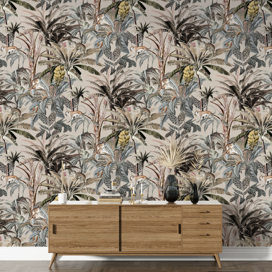 Papel pintado con motivos XL - Motivo botánico