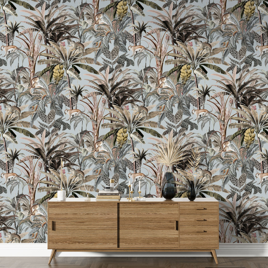 Papel pintado con motivos XL - Motivo botánico