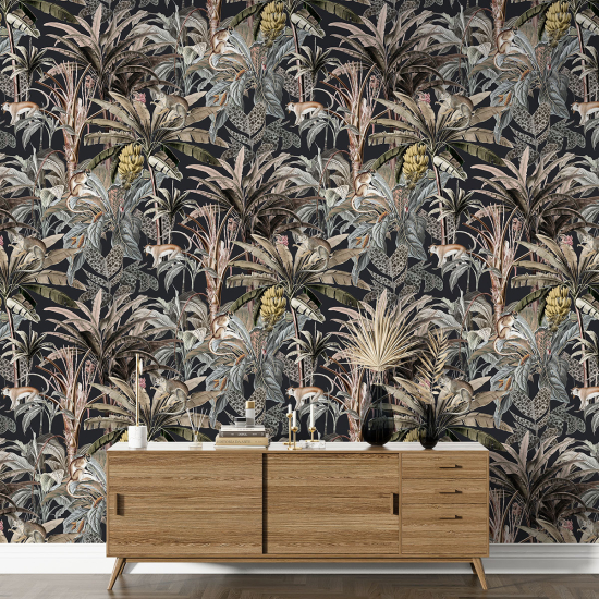 Papel pintado con motivos XL - Motivo botánico