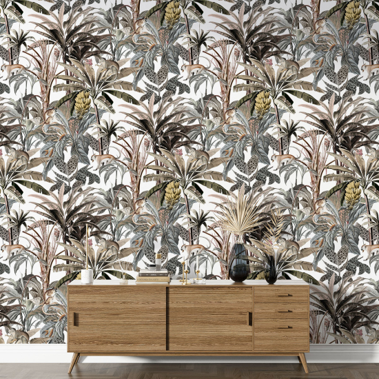 Papel pintado con motivos XL - Motivo botánico