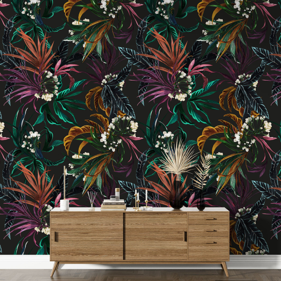 Papel pintado con motivos XL - Motivo botánico