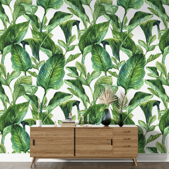 Papel pintado con motivos XL - Motivo botánico