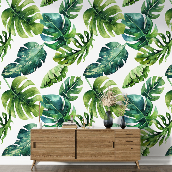 Papel pintado con motivos XL - Motivo botánico