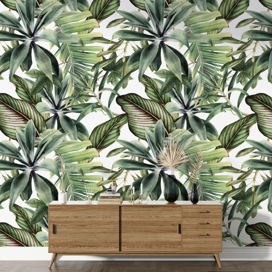 Papel pintado con motivos XL - Motivo botánico