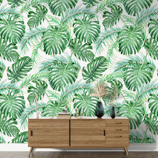 Papel pintado con motivos XL - Motivo botánico