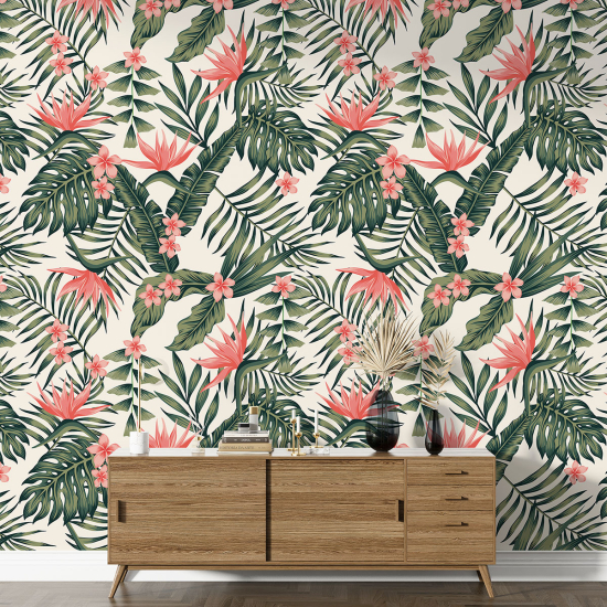 Papel pintado con motivos XL - Motivo botánico