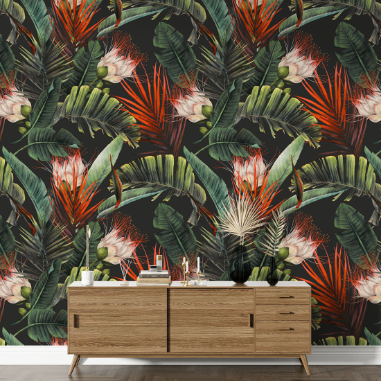 Papel pintado con motivos XL - Motivo botánico