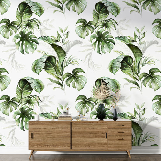 Papel pintado con motivos XL - Motivo botánico