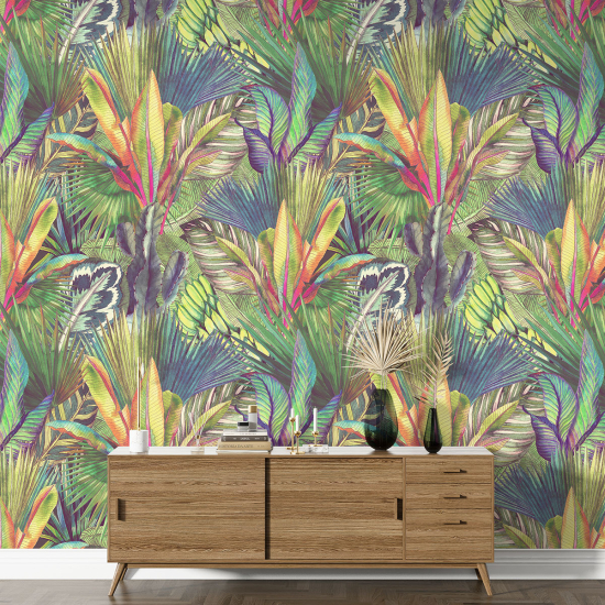 Papel pintado con motivos XL - Motivo botánico
