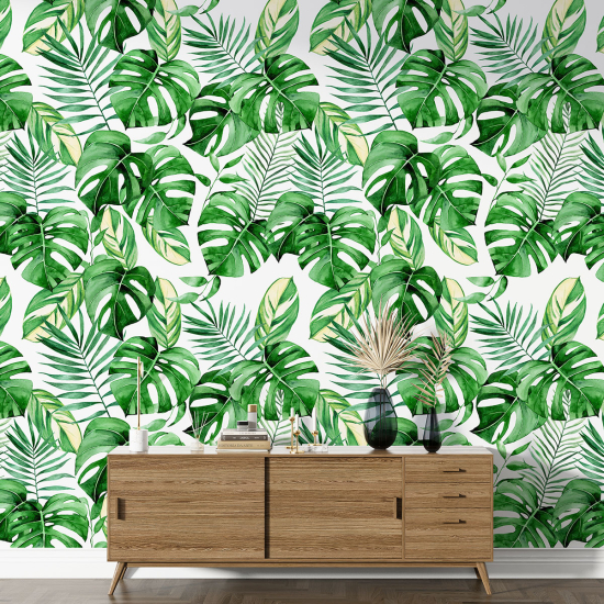 Papel pintado con motivos XL - Motivo botánico