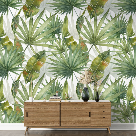 Papel pintado con motivos XL - Motivo botánico