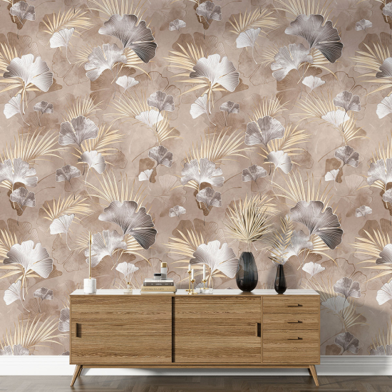 Papel pintado con motivos XL - Motivo botánico