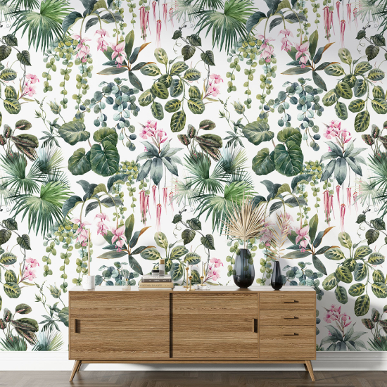 Papel pintado con motivos XL - Motivo botánico
