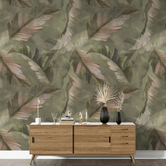 Papel pintado con motivos XL - Motivo botánico