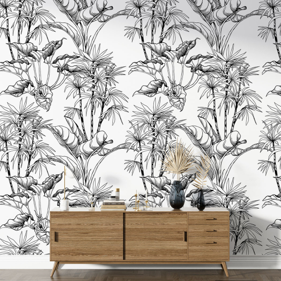 Papel pintado con motivos XL - Motivo botánico