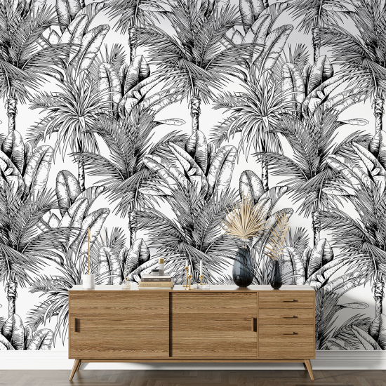 Papel pintado con motivos XL - Motivo botánico