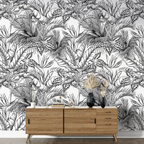 Papel pintado con motivos XL - Motivo botánico