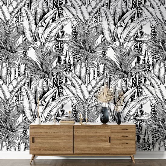 Papel pintado con motivos XL - Motivo botánico