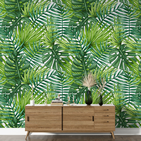 Papel pintado con motivos XL - Motivo botánico