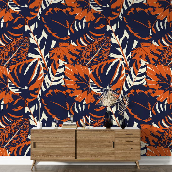 Papel pintado con motivos XL - Motivo botánico
