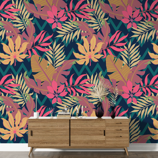 Papel pintado con motivos XL - Motivo botánico